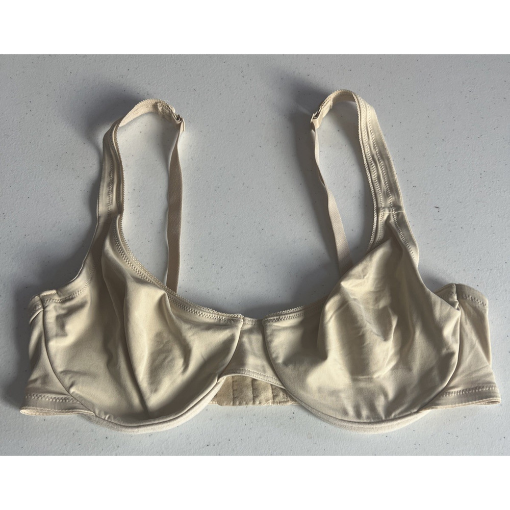 Lands' End Women's 38C Underwire Bra Beige t shirt 38 C